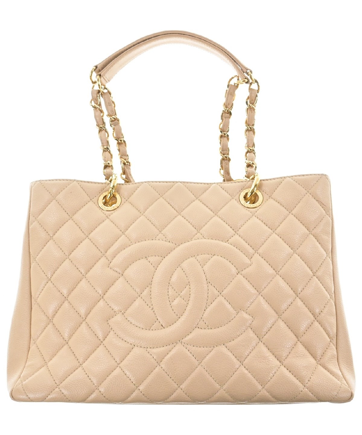 CHANEL シャネル トートバッグ ベージュ - 4500125J0016 CHANEL（シャネル）トートバッグ ベージュ サイズ:- レディース