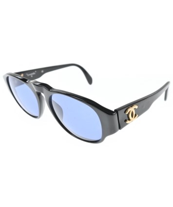 CHANEL シャネル サングラス 黒x青 - 4500125E0016 CHANEL(シャネル)サングラス 紺 サイズ:- レディース