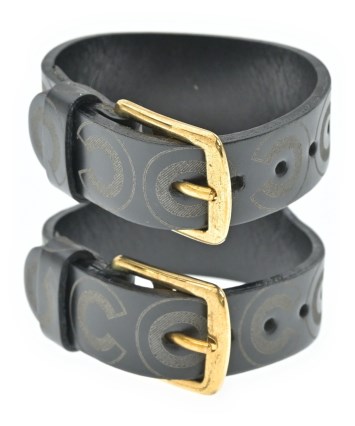 超美品☆希少☆かっこいい☆CHANEL☆バングル☆ブレスレット☆シンボル☆ CHANEL（シャネル）ブレスレット・バングル 黒 サイズ:- レディース