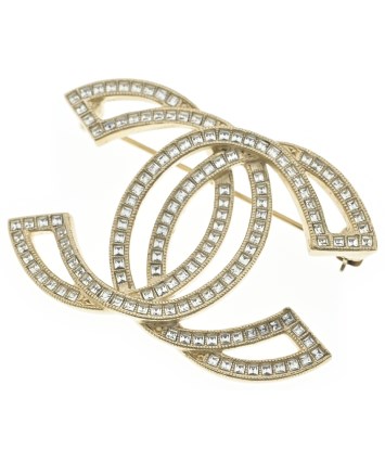 CHANEL（シャネル）ブローチ・コサージュ ゴールド サイズ