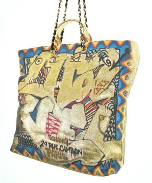 CHANEL（シャネル）トートバッグ ゴールド サイズ:- レディース/2200620929233