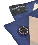 CHANEL（シャネル）バンダナ・スカーフ 紺 サイズ:- レディース/2200623321607