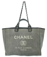 CHANEL（シャネル）トートバッグ グレー サイズ:GM レディース/2200624174042