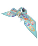 CHANEL（シャネル）バンダナ・スカーフ 青 サイズ:- レディース/2200627744167