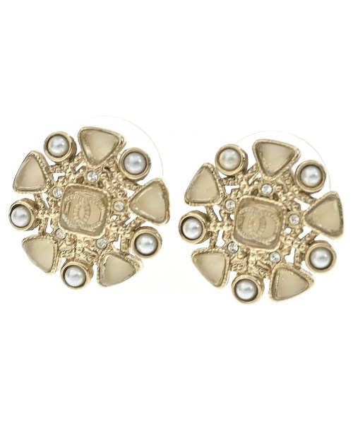 CHANEL(シャネル)ピアス 白 サイズ:-/2200628941022
