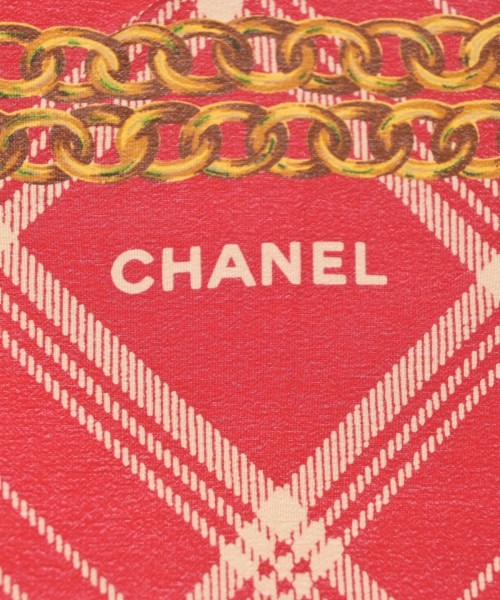 CHANEL（シャネル）バンダナ・スカーフ 赤 サイズ:- レディース/2200629679597