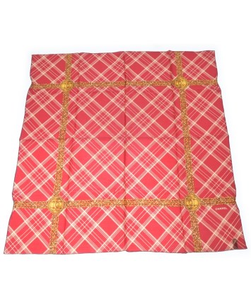 CHANEL（シャネル）バンダナ・スカーフ 赤 サイズ:- レディース