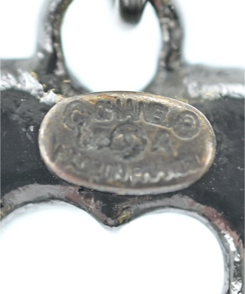 CHANEL（シャネル）ピアス 黒 サイズ:- レディース/2200633429393