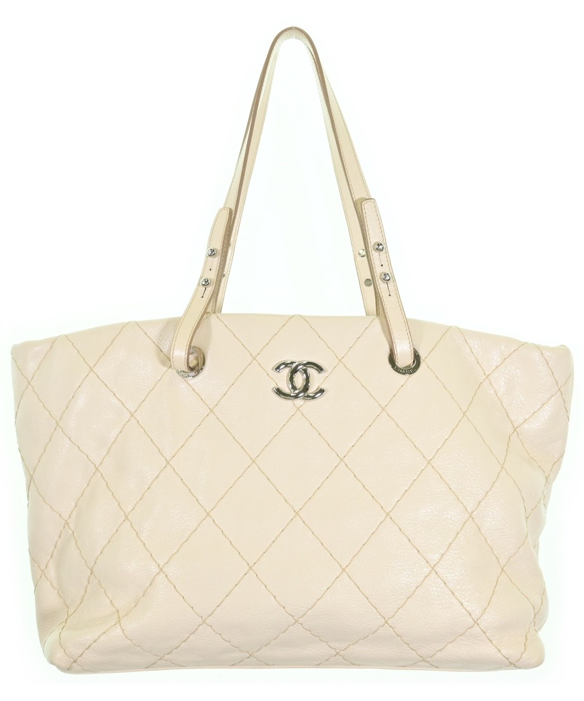 シャネル　CHANEL 白　トート CHANEL（シャネル）トートバッグ 白 サイズ:- レディース