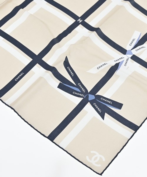 CHANEL（シャネル）バンダナ・スカーフ ベージュ サイズ:- レディース/2200612892019