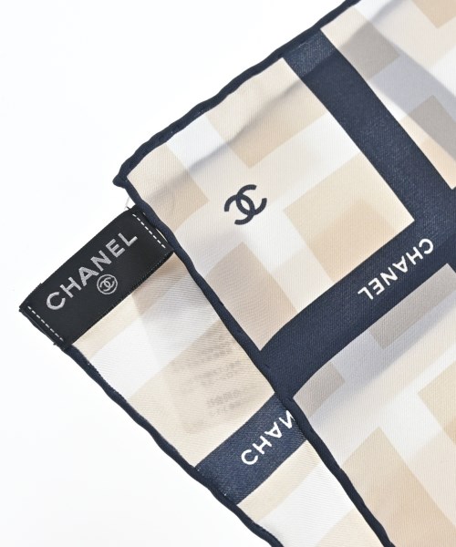 CHANEL（シャネル）バンダナ・スカーフ ベージュ サイズ:- レディース/2200612892019