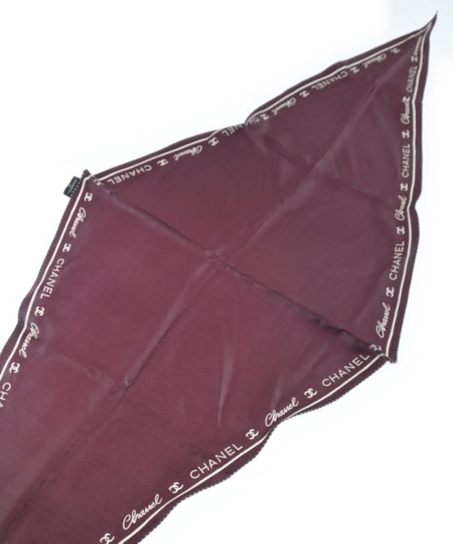 CHANEL（シャネル）バンダナ・スカーフ 赤 サイズ:- レディース/2200615061030