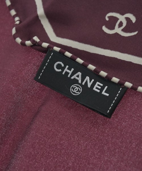 CHANEL（シャネル）バンダナ・スカーフ 赤 サイズ:- レディース/2200615061030