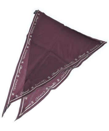 CHANEL（シャネル）バンダナ・スカーフ 赤 サイズ:- レディース