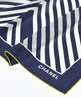 CHANEL（シャネル）バンダナ・スカーフ 紺 サイズ:- レディース/2200605057036