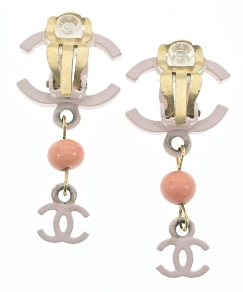 CHANEL（シャネル）ピアス・イヤリング ピンク サイズ:- レディース/2200607861303