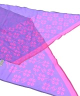 CHANEL（シャネル）バンダナ・スカーフ 紫 サイズ:- レディース/2200605637573