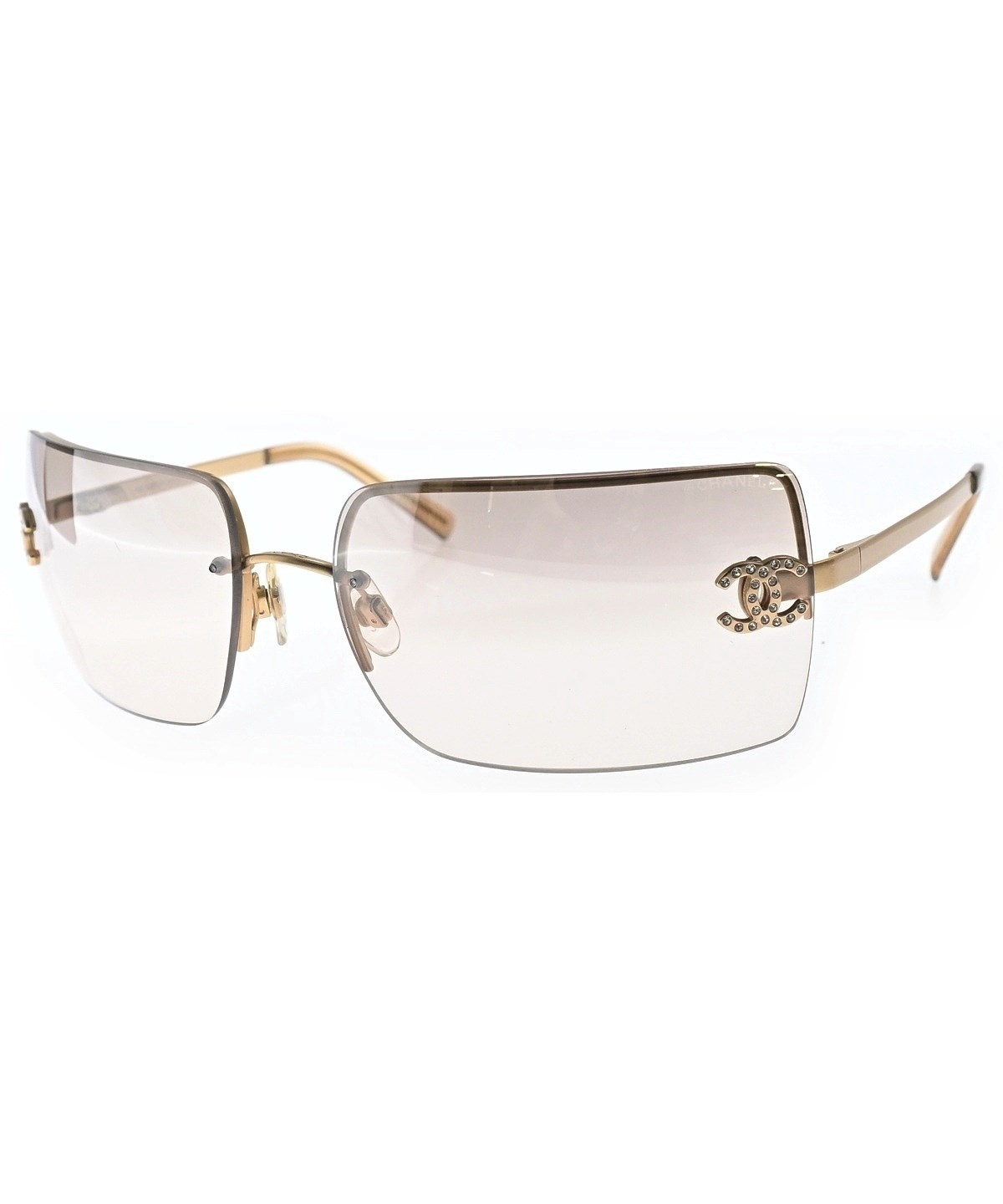 シャネル サングラス美品 CHANEL（シャネル）サングラス ゴールド サイズ:- レディース