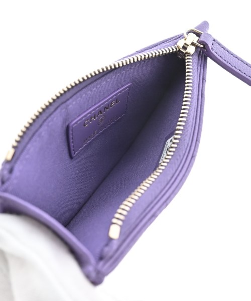 CHANEL（シャネル）カードケース 紫 サイズ:- レディース/2200671774288