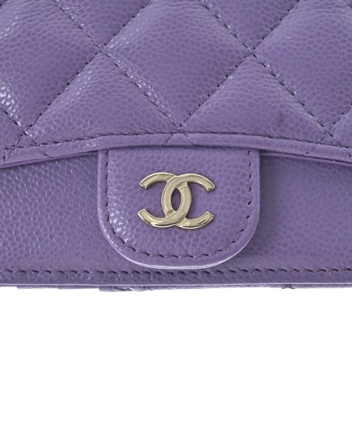 CHANEL（シャネル）カードケース 紫 サイズ:- レディース/2200671774288