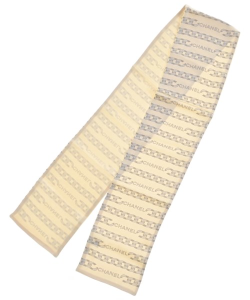 CHANEL(シャネル)バンダナ・スカーフ 白 サイズ:-/2200668074810