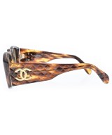 CHANEL（シャネル）サングラス 茶 サイズ:- レディース/2200676120530