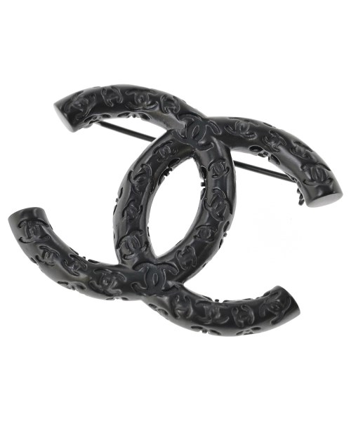 CHANEL(シャネル)ブローチ・コサージュ 黒 サイズ:-/2200676235067