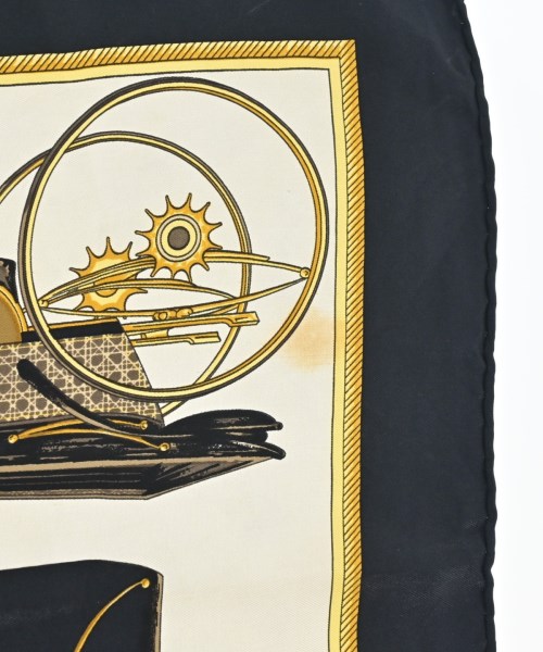 CHANEL（シャネル）バンダナ・スカーフ 黒 サイズ:90 レディース/2200677499178