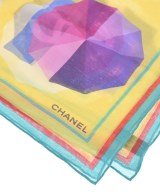 CHANEL（シャネル）バンダナ・スカーフ 黄 サイズ:- レディース/2200678115879