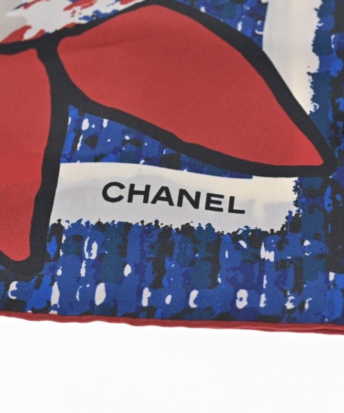 CHANEL（シャネル）バンダナ・スカーフ 青 サイズ:- レディース/2200676954050