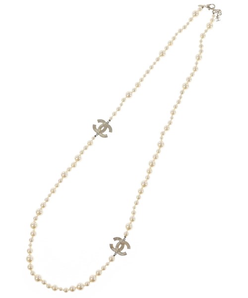 CHANEL(シャネル)ネックレス 白 サイズ:-/2200681465114