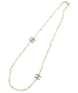 CHANEL（シャネル）ネックレス 白 サイズ:- レディース/2200681465114