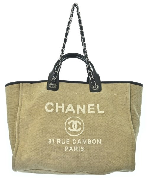 CHANEL(シャネル)トートバッグ ベージュ サイズ:-/2200698877016