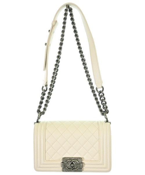 CHANEL（シャネル）ショルダーバッグ 白 サイズ:20 レディース/2200679241010