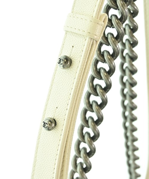 CHANEL（シャネル）ショルダーバッグ 白 サイズ:20 レディース/2200679241010
