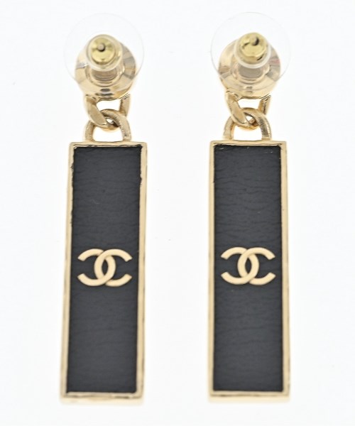 CHANEL（シャネル）ピアス 黒 サイズ:- レディース/2200700968077