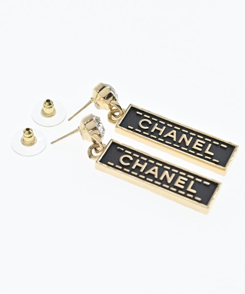 CHANEL（シャネル）ピアス 黒 サイズ:- レディース/2200700968077