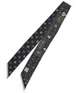 CHANEL（シャネル）バンダナ・スカーフ 黒 サイズ:- レディース/2200657567026