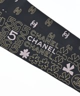CHANEL（シャネル）バンダナ・スカーフ 黒 サイズ:- レディース/2200657567026