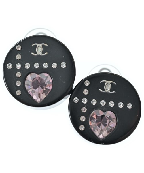 CHANEL（シャネル）ピアス・イヤリング 黒 サイズ:- レディース/2200659906908