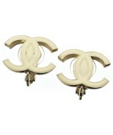 CHANEL（シャネル）ピアス・イヤリング 白 サイズ:- レディース/2200659906915