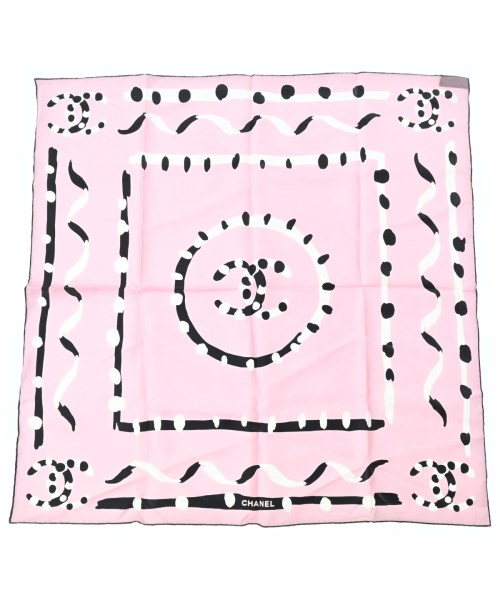 CHANEL(シャネル)バンダナ・スカーフ ピンク サイズ:-/2200657186425