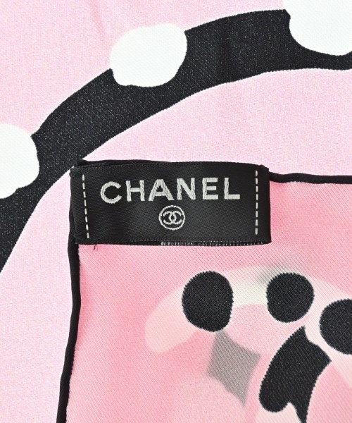 CHANEL（シャネル）バンダナ・スカーフ ピンク サイズ:- レディース/2200657186425