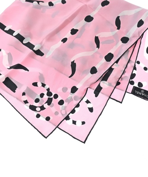 CHANEL（シャネル）バンダナ・スカーフ ピンク サイズ:- レディース/2200657186432