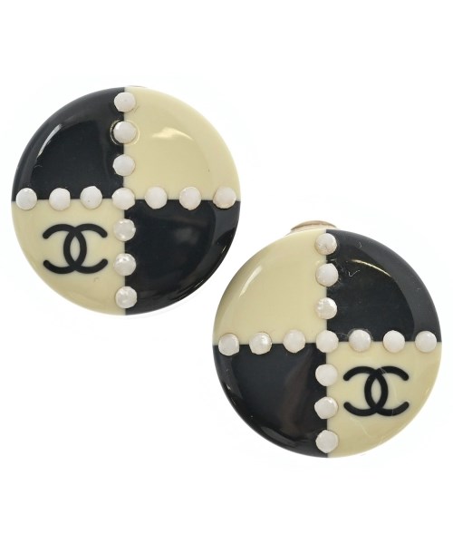CHANEL(シャネル)ピアス・イヤリング 白 サイズ:-/2200658017094