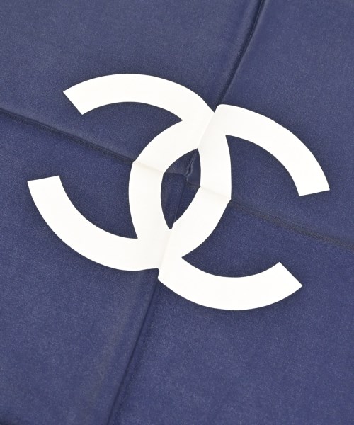 CHANEL（シャネル）バンダナ・スカーフ 紺 サイズ:- レディース/2200713626308