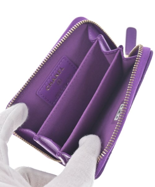 CHANEL（シャネル）財布・コインケース 紫 サイズ:- レディース/2200714562018