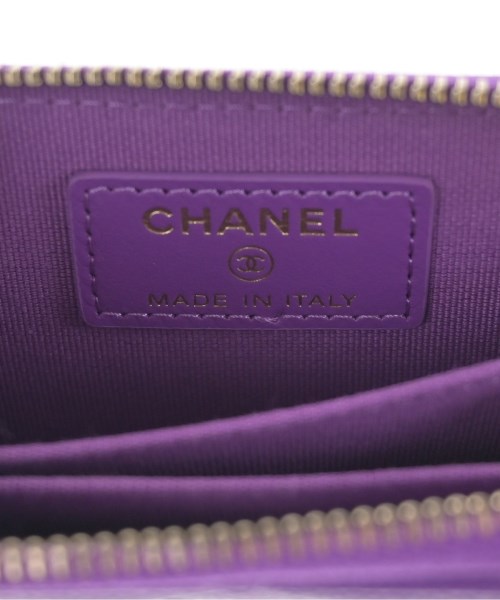 CHANEL（シャネル）財布・コインケース 紫 サイズ:- レディース/2200714562018