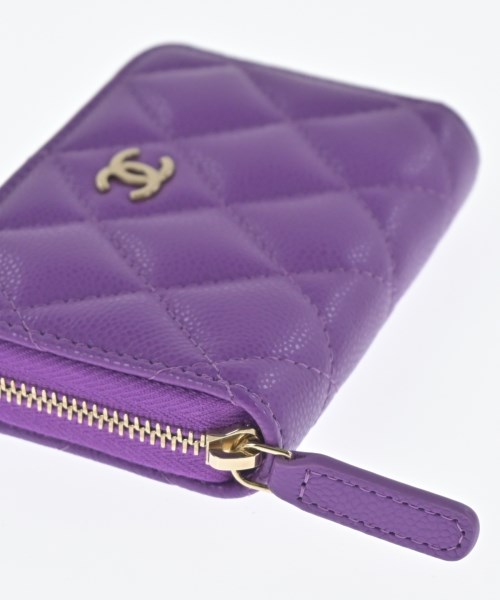 CHANEL（シャネル）財布・コインケース 紫 サイズ:- レディース/2200714562018