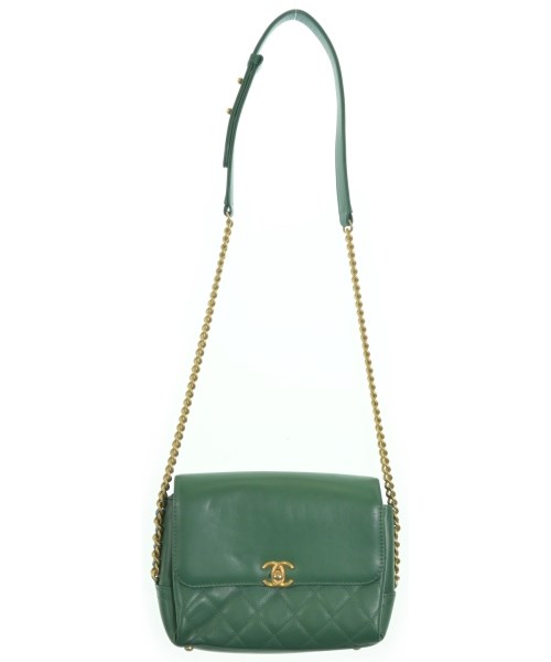 CHANEL（シャネル）ショルダーバッグ 緑 サイズ:- レディース/2200647119105